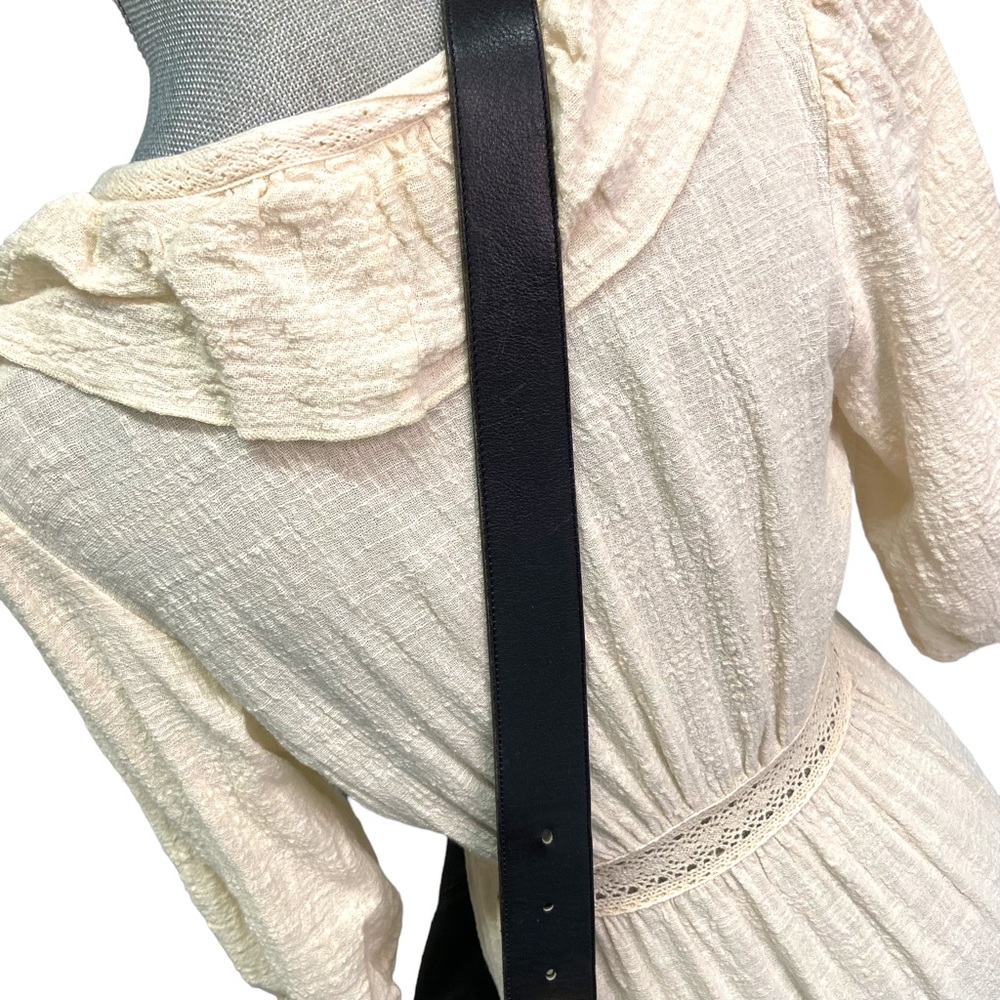 RARE Coach vintage authentic #4142 Wooster bag black leather gold buckle - Picture 6 of 14